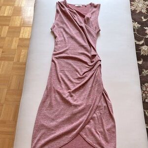 Never worn pink and gray dress